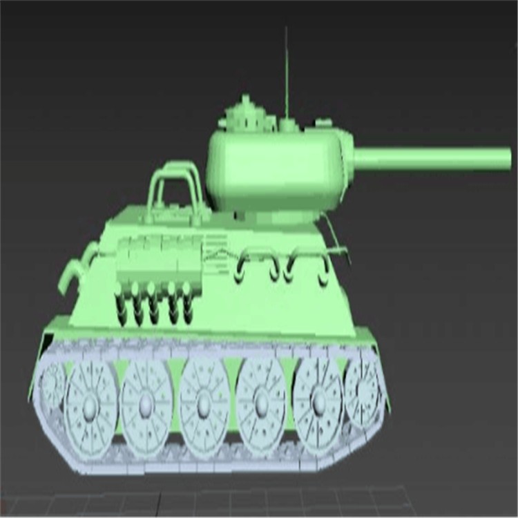 鼓楼充气军用坦克模型